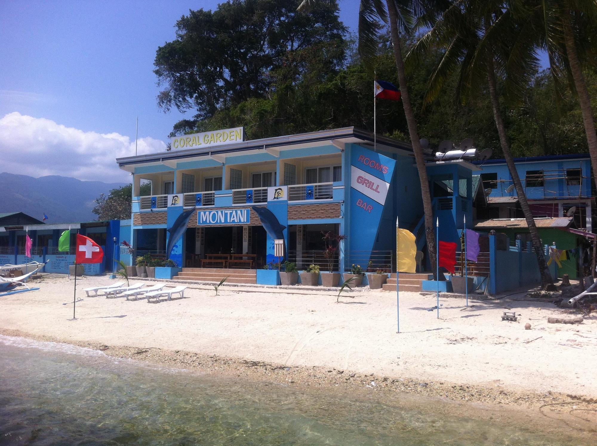 Coral Garden Beach Resort Puerto Galera Exteriör bild